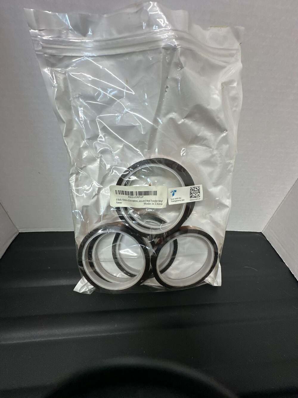 6 Rolls Polyimide Heat Resistant Tape (10mm x 33m/108ft) for Sublimation and Ele